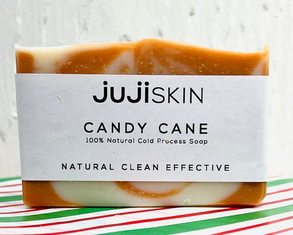 Candy Cane Cold Processed Soap