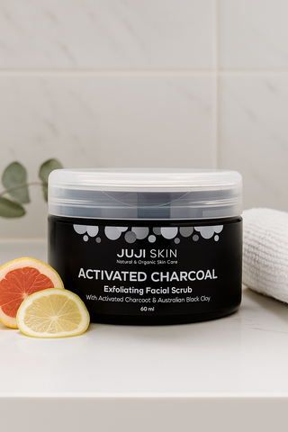Activated Charcoal Exfoliating Facial Scrub