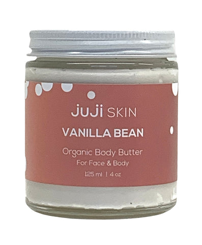 Vanilla Bean Organic Body Butter - 4 oz